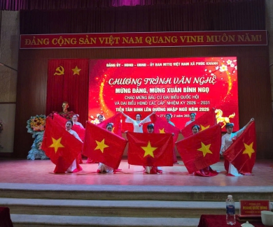 GV TRƯỜNG MN PHÚC TÍCH CỰC THAM GIA VĂN NGHỆ MỪNG ĐẢNG MỪNG XUÂN NĂM BÍNH NGỌ 2026 